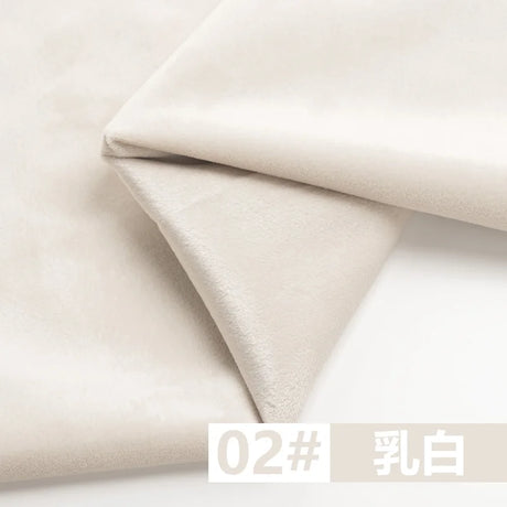 155 Cm Wide Velvet Fabric Dutch Velvet Solid Color Sofa Cover Pillow Cushion Curtain DIY Spring and Autumn Apparel Sewing Fabric