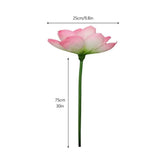 1PC DIY Decoration Artificial Flower New Landscape Long Stem PU Green Plant Artificial Flower Pole Lotus Pod Artificial Lotus