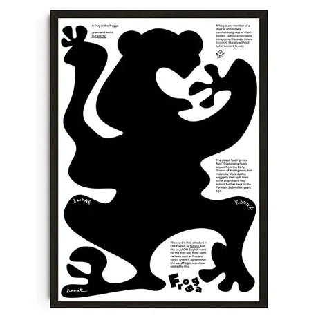 Vintage Abstract Animals Print Posters Mid Century Wall Art Canvas Painting Pictures for Living Room Bedroom Home Decor No Frame
