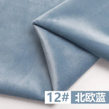 155 Cm Wide Velvet Fabric Dutch Velvet Solid Color Sofa Cover Pillow Cushion Curtain DIY Spring and Autumn Apparel Sewing Fabric