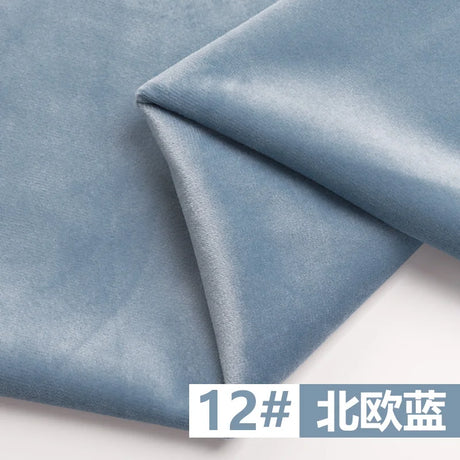 155 Cm Wide Velvet Fabric Dutch Velvet Solid Color Sofa Cover Pillow Cushion Curtain DIY Spring and Autumn Apparel Sewing Fabric