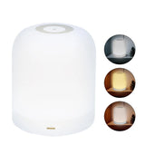 LED Night Light Dimmable Rechargeable/Plug-in Desktop Bedroom Bedside Lighting Decorative Touchscreen Reading RGB Desk Lamp