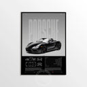 Minimalist 911 Turbo GT3-RS GT4 RS Hyper Car Sports Car Supercar Poster Canvas Painting Motosport Wall Art Pictures Home Decor