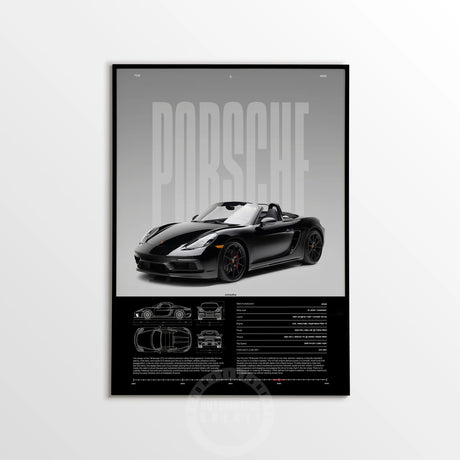 Minimalist 911 Turbo GT3-RS GT4 RS Hyper Car Sports Car Supercar Poster Canvas Painting Motosport Wall Art Pictures Home Decor