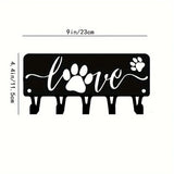 Decorative Metal Key Holder Wall Mounted Key Hooks Hanging Artwork Storage Rack Home Iron Art
