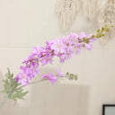 YeeNanee 6pcs Blue Delphinium Artificial Flowers Long Stem Larkspur for Wedding Centerpieces Floral Arrangements Home Vase Decor
