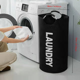 Extra-Large Waterproof Laundry Basket with Padded Handle - Foldable, Multi-Purpose Storage for Bathroom, Laundry Room, Balcony