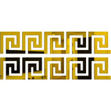 3D 5/10CM Square Self Adhesive Waist Line Mirror Sticker Wall Stickers for Living Room Ceiling Edge Strip Corner Line Wall Decor