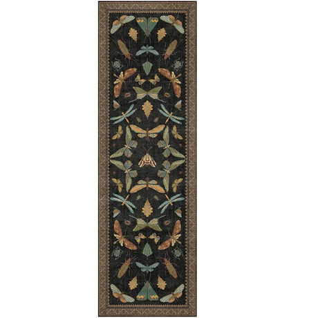 Corridor Carpet Runner Rug Hallway Long Strip Carpets Anti-slip Machine Washable Floor Mat Retro Style Home Decor Bedside Rugs