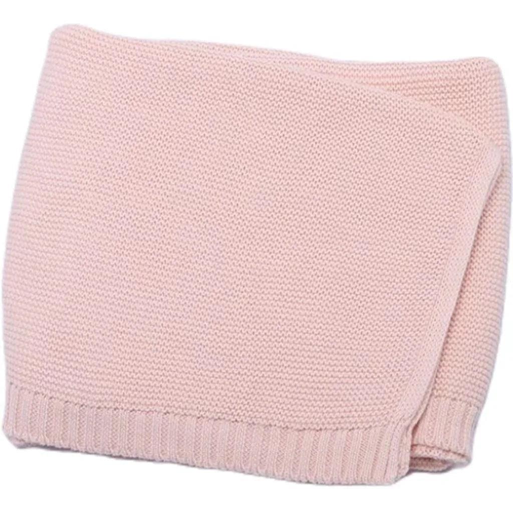 Daisy Knit Blanket, Baby Gift, Newborn Gift, Personalized Blanket, Stroller Blanket, Newborn Baby Gift, Soft Cotton Baby Blanket
