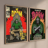 MF Doom Comic Album Poster Aesthetic Rapper Hip Hop Rock Music Band MM Food Mask Canvas For Wall Art Room Decor Home Decoration