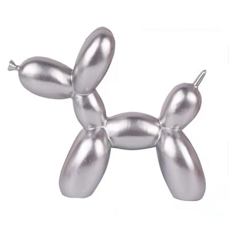 Mat Balloon Dog Nordic Figurine Animals Statue Sculpture Cake Art Electroplating Small Antiskid Decorations Living Dessert Party