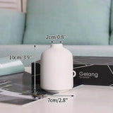 White Ceramic Vases Nordic Decorative Vasen Ornaments Home Living Room Decor Flower Arrangements Sketching Props Desktop Decor