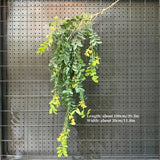 1PC Artificial Hanging Green Plants Fake Rattan Wall Hanging Plastic Vine for Home Garden Restaurant Decoration Soft Landscaping