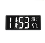 1PC Super Large Screen Wall Mount Clock, Hanging Stand Optional BIG BOWL Clock Living Room LED Digital Clock for Home Decor