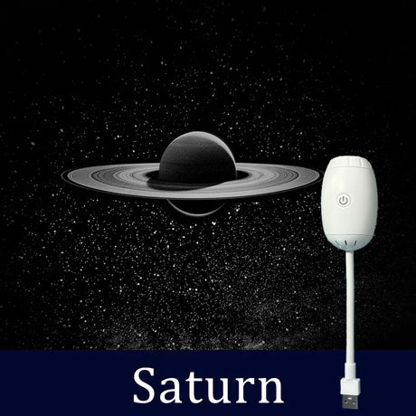 Galaxy Projector USB Night Light Car Mood Lights LED Starry Star Lamp Party Cool Stuff For Room Bedroom Home Gaming Decor