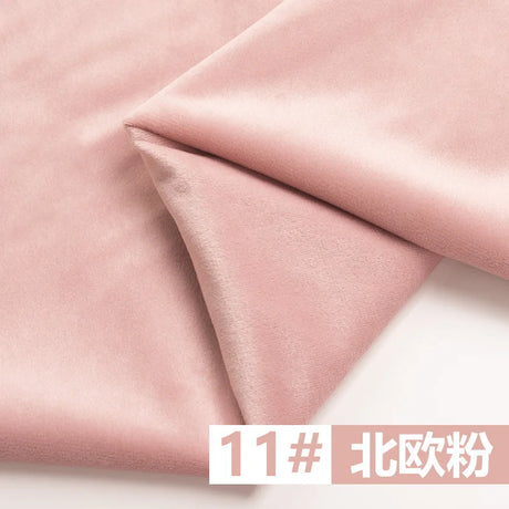 155 Cm Wide Velvet Fabric Dutch Velvet Solid Color Sofa Cover Pillow Cushion Curtain DIY Spring and Autumn Apparel Sewing Fabric
