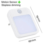 Night Light Motion Sensor With LED Light EU/US Plug Lamps Children's Night Light Wireless Night Lamp For Bedside Table Bedroom Portable Night Light, Night Light