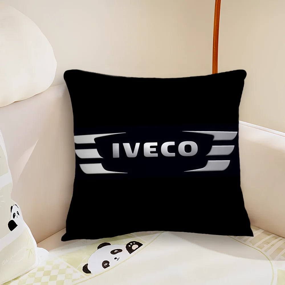 cushion cover Comfortable soft Car Pillow Case for Sofa Living I-IVECO Room Home office Decor Protective Covers