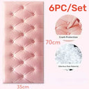 70X35CM 3PCS/SET 6PC/SET Self-adhesive 3D Brick Wallpaper PE Foam Wall Panels Stickers Waterproof Wallpaper Home Decoration