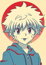 Hunter X Hunter Japanese Classic Anime Poster Killua Zoldyck Wall Art Pictures Canvas Painting Home Kids Room Decor Gift