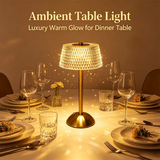 Rechargeable LED Night Light Touch Bedroom Night Lamp Bedroom Study Bedside Atmosphere Decoration Glass LED Table Lamps