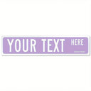 Personalized Metal Sign - Suitable for Offices, Workplaces & Homes, Custom Text, Ideal for Outdoor Decor.