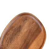 Wooden Oval Irregular Tray, Multifunctional Desktop Decorative Tray, Aromatherapy Storage, Key Tray, Jewelry & Accessories Organizer, Home Decor, 1pc
