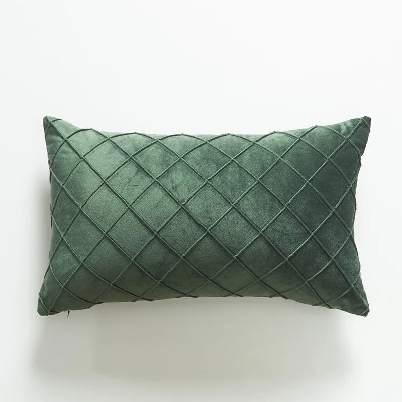 Dutch Velvet Handmade Waist Cushion Cover Ultra Soft Soft Plush Pillowcase  Decorative Pillow For Sofa Bedroom Living Room