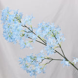 Artificial Lilac Flower 100cm Long Stem Silk Lilac Flower Cherry Blossom for Home Office Hotel Wedding Party Decor