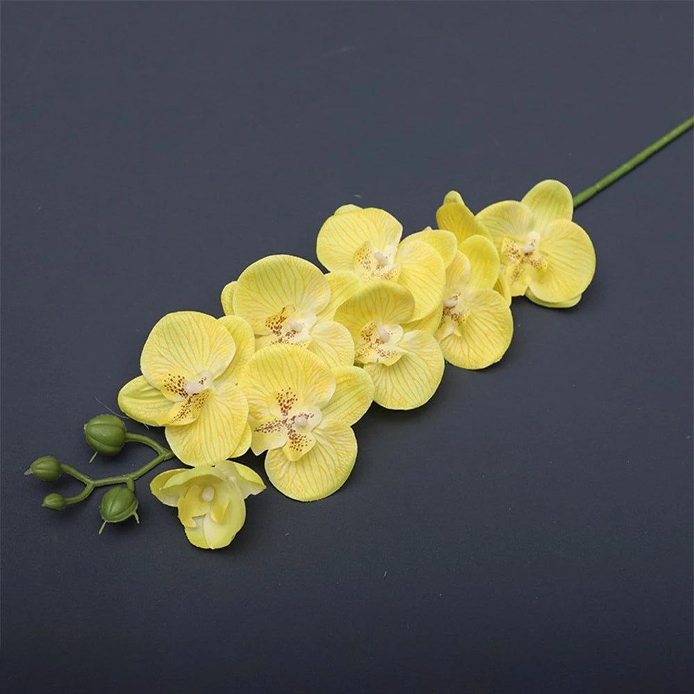 69cm Phalaenopsis Artificial Flower Branches Real Touch Faux Orchid Stems for Floral Arrangement Wedding Party Home Decoration