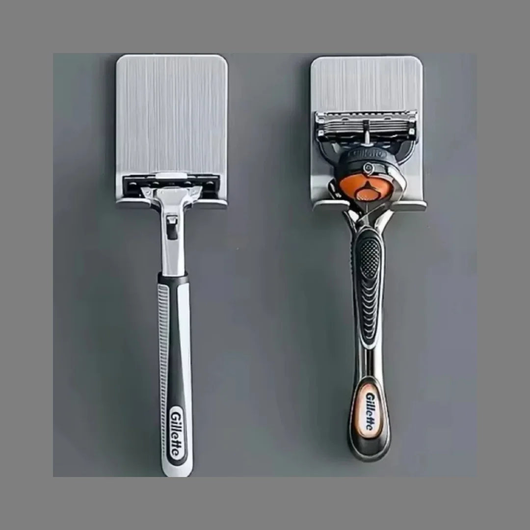 2-Piece Shaver Holder, Men's Shaver Holder, Shaver Holder, Shaver Storage Rack, Bathroom Hook Storage Rack