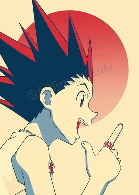Hunter X Hunter Japanese Classic Anime Poster Killua Zoldyck Wall Art Pictures Canvas Painting Home Kids Room Decor Gift