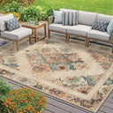 Bohemian Carpet American Country Vintage Mat Living Room Tea Table Mat Outdoor Balcony Fully Covered Rug Courtyard Floor Mats