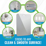 Big Size Acrylic Mirror Bathroom Tools Shower Shaving Washroom Accessories Fogless Fog Free Travel Mirror Unbreakable