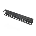 Heavy-Duty Metal Tool Rack, Space-Saving Wall-Mounted Organizer with Powder-Coated Iron, for Storing Screwdrivers, Pliers