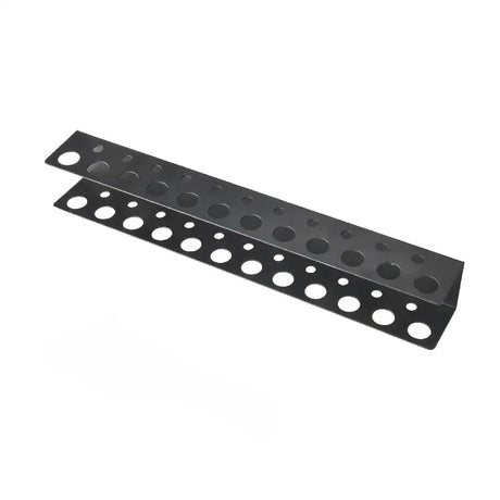 Heavy-Duty Metal Tool Rack, Space-Saving Wall-Mounted Organizer with Powder-Coated Iron, for Storing Screwdrivers, Pliers