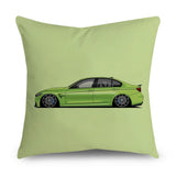 New Sports Car Cushion Cover Full Body Cartoon Pattern Pillow Case for Home Sofa Car Decor Pillowcase 45cm*45cm