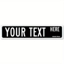 Personalized Metal Sign - Suitable for Offices, Workplaces & Homes, Custom Text, Ideal for Outdoor Decor.
