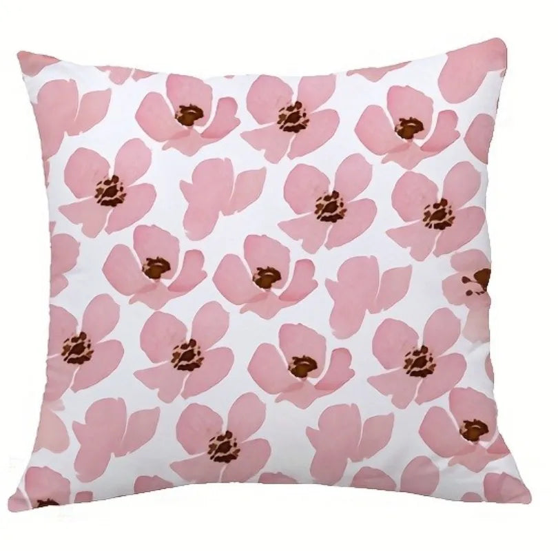 Vibrant Geometric Stripe Pillow Covers, Machine Washable with Zip Closure | Ideal for Living Room Sofa & Bedroom Decor