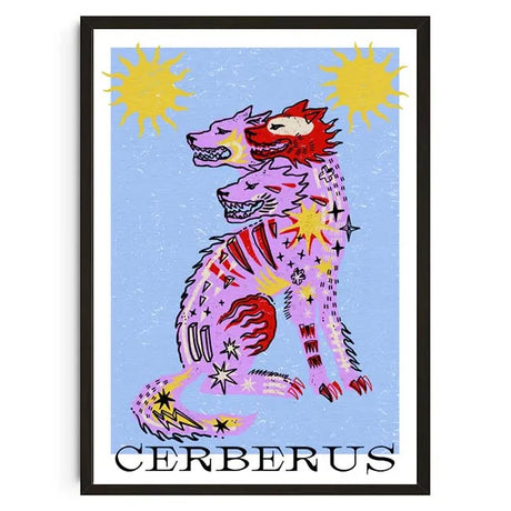 Vintage Abstract Animals Print Posters Mid Century Wall Art Canvas Painting Pictures for Living Room Bedroom Home Decor No Frame