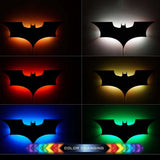 Modern Creative Wooden Background Wall Decorative Wall Lamp Remote Control 16-color Night Light Cable 2 Meters