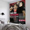 Mindless Self Indulgence Anime Tapestry - Tarot Hippie Wall Rug, Dorm & Home Decor, Unique Hanging Art, Vibrant Design