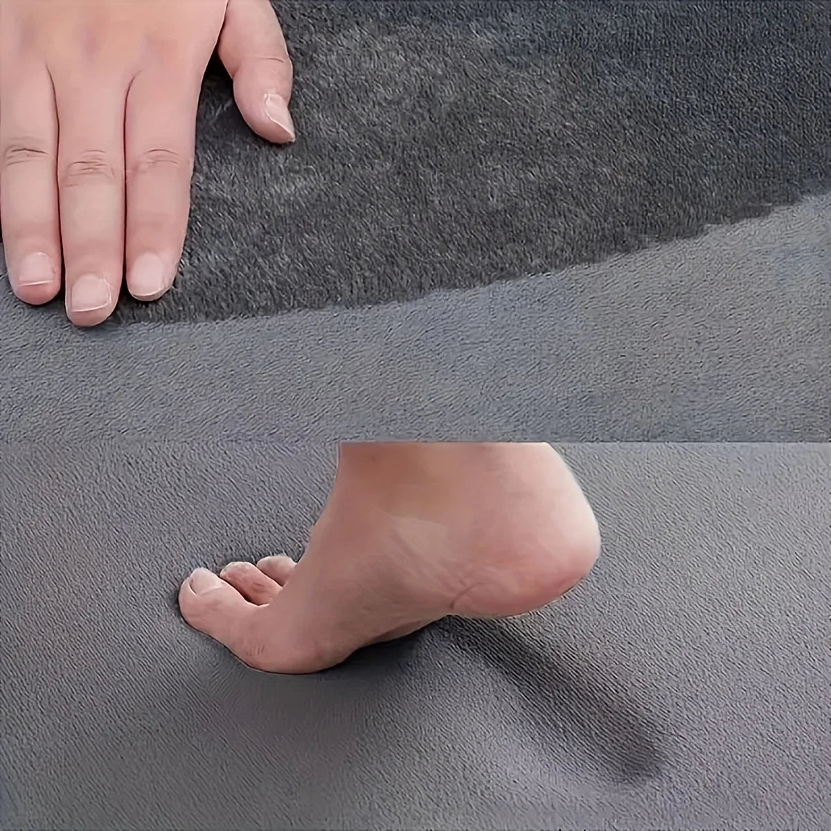 Kitchen Runner Rug Long Cozy Plush Flannel Carpet Water Absorbent Floor Mat for Bathroom Entrance