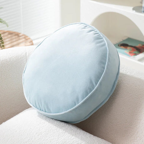 Nordic Minimalist Style Soft Round Cushion With Fillings Stuffed Floor Seat Mat Velvet Meditation Cushion Futon Throw Pillow