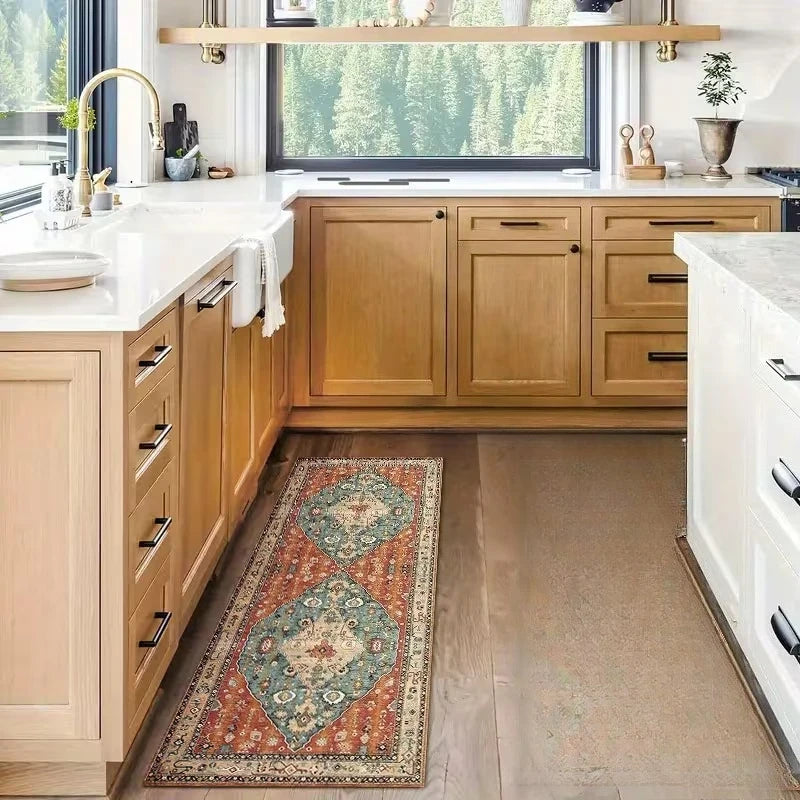 Hallway Runner Rugs Non Slip Machine Washable Carpet for Kitchen Entryway Living Bedroom Laundry Room Home Decoration