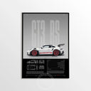 Minimalist 911 Turbo GT3-RS GT4 RS Hyper Car Sports Car Supercar Poster Canvas Painting Motosport Wall Art Pictures Home Decor