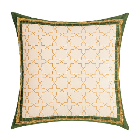 Velvet Cushion Cover 45x45cm Soft Pillow Cover Green Leaves Moss Printed Home Decorative for Sofa Bed Living Room Bedroom