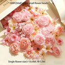 12pcs Wisteria Vine Artificial Flowers Wholesale Trailing Fake String for Home Wedding Party Decor Silk