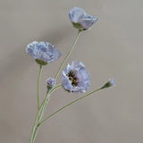 Poppy Artificial Flowers 65cm Long Stem Fake Flowers For Home Decor Garden Wedding Party Decoration DIY Flower Arrangement New